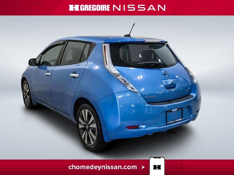 Nissan Leaf 2014 Bleu Saint-Eustache - photo #5