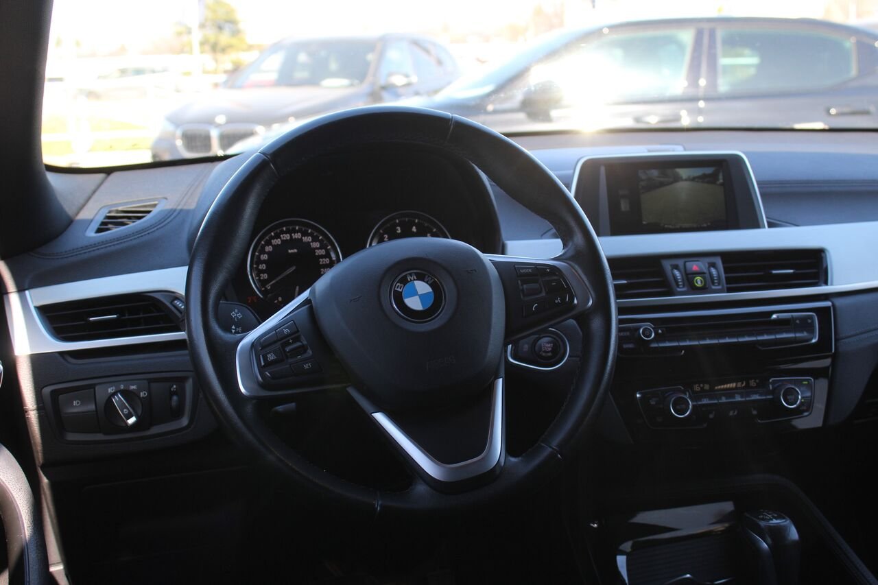 BMW X2 VIN: WBXYJ5C35JEF73862 2018 Blanc Sainte-Rose - photo #11
