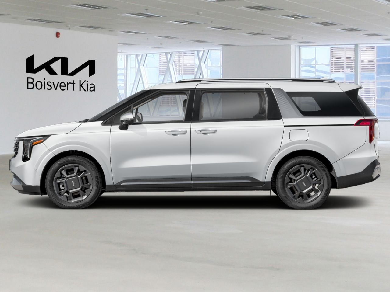 Kia Carnival hybride 2026 Blanc neige nacré Blainville - photo #2