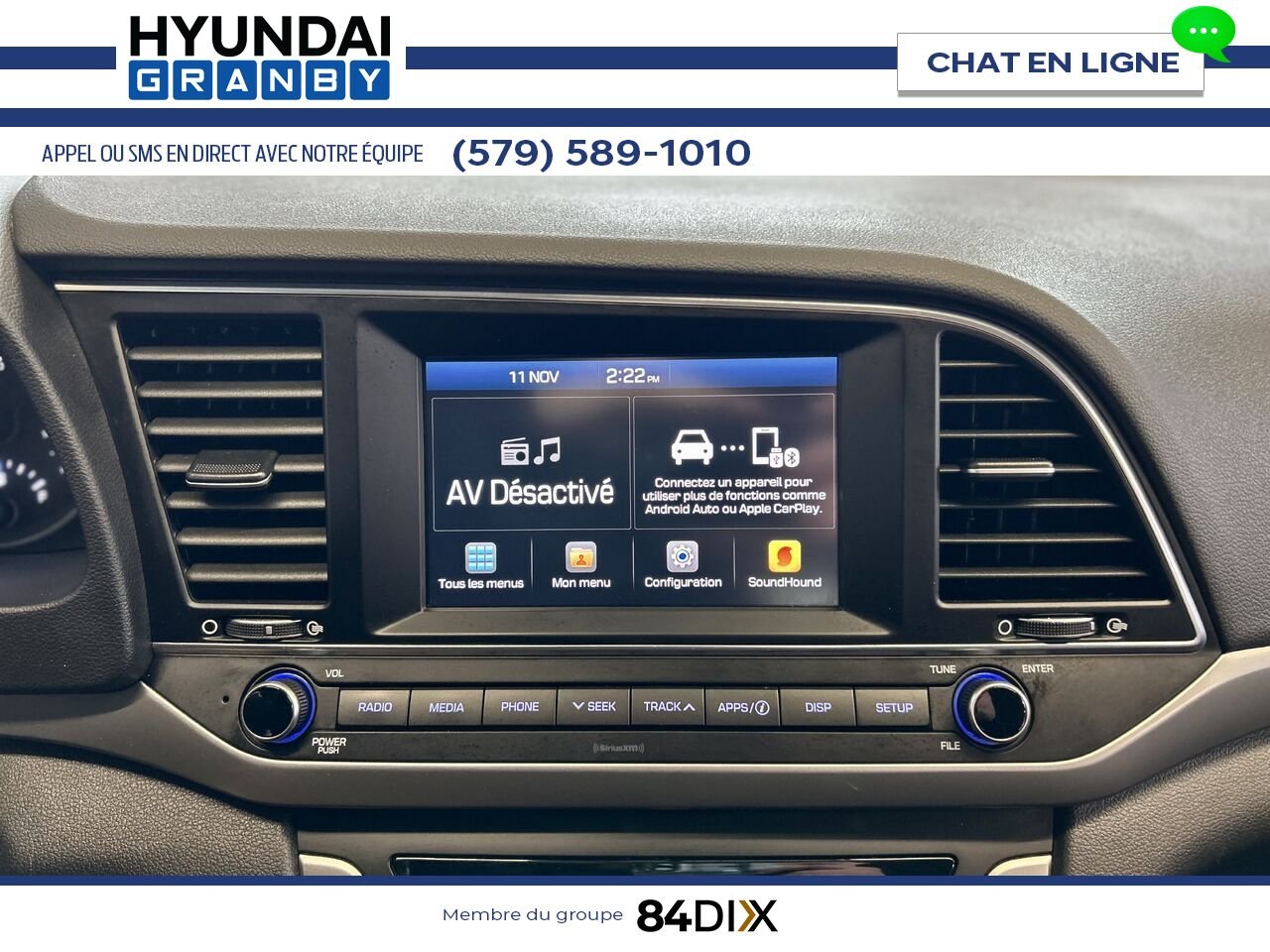 2018 Hyundai Elantra Blue Granby - photo #14