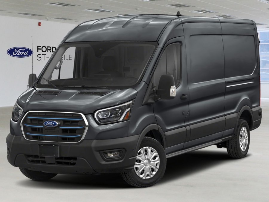 2025 Ford E-Transit Cargo Van 2025 Carbonized Grey Metallic