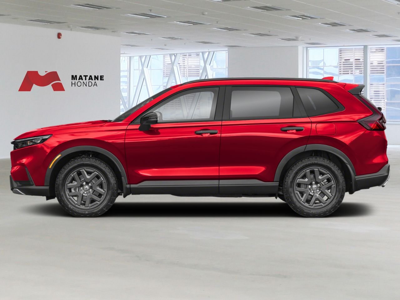 2026 Honda CR-V Hybrid CR-V TRAILSPORT HYBRID Radiant Red Metallic Matane - photo #1