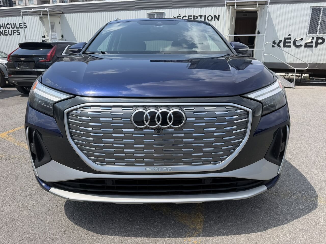 Audi Q4 e-tron 50 quattro 2023 Bleu Laval - photo #3