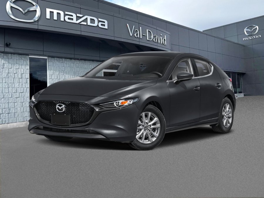 Mazda Mazda3 Sport Automatique, tout équipé, sièges chauffants, caméra de recul, Port USB-C 2026 Noir de jais mica