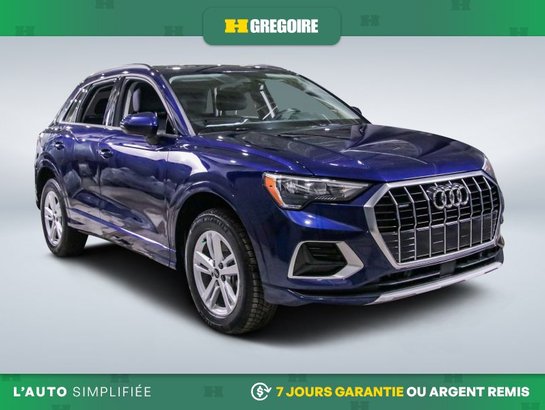 Audi Q3 2022 2022 Bleu