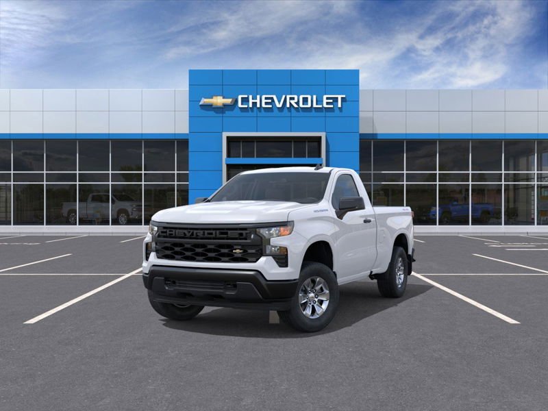 CHEVROLET Silverado 1500 WT cabine classique 4RM 126 po 2026 Blanc sommet Ottawa & Gatineau - photo #7