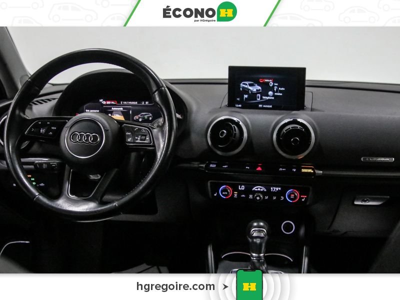 Audi A3 722984A | E-TRON A/C CUIR GR ELECT MAGS 2017 Gris Laval - photo #14