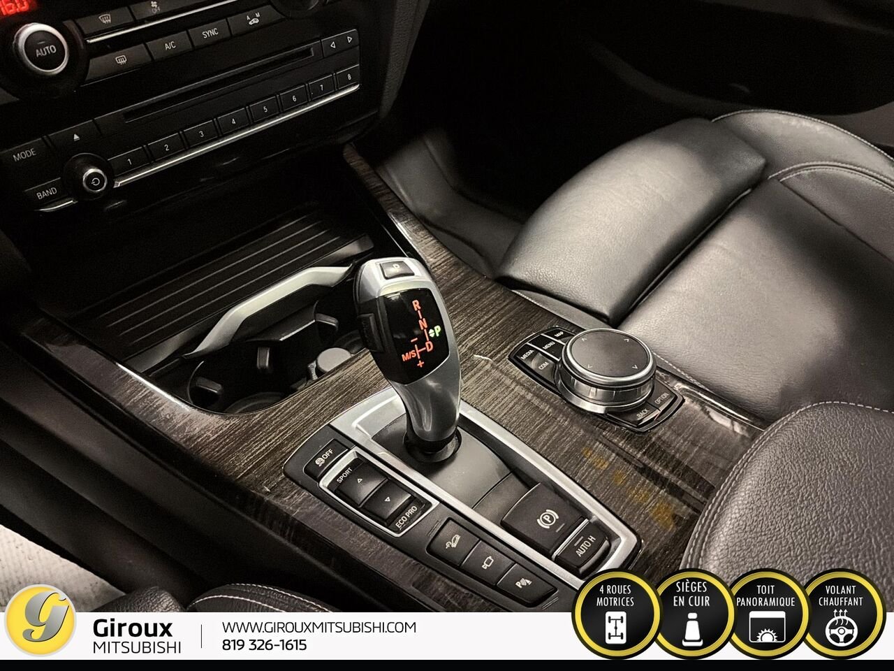 BMW X3 XDRIVE28I 2017 Noir Sainte-Agathe-des-Monts - photo #15