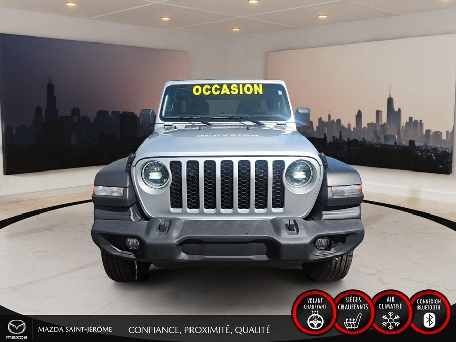 Jeep Wrangler Sport S 4 portes | 2 TOITS | AUTOMATIQUE 2024 Gris
