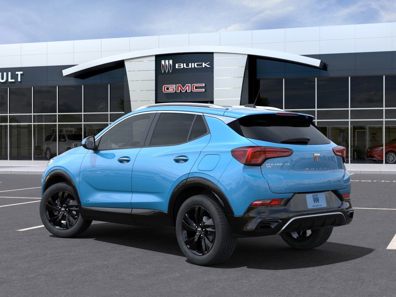 2025 Buick Encore GX Sport Touring Aquamarine Blue Metallic Granby - photo #2
