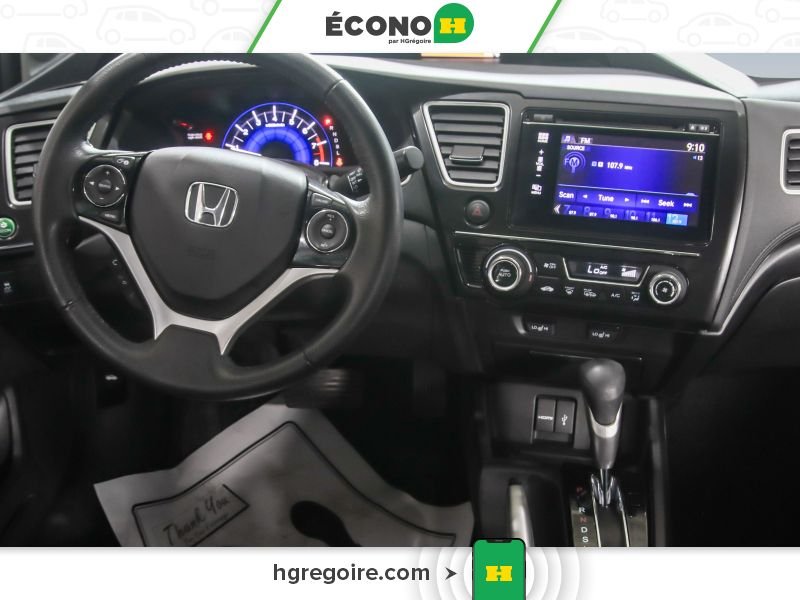 Honda Civic 821030 | EX AUTO A/C TOIT GR ELECT MAGS CAM RECUL 2015 Gris Laval - photo #21