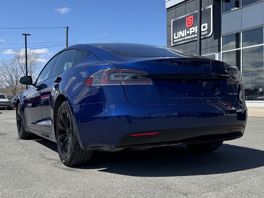 Tesla Model S 2020 2020 Bleu