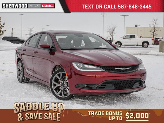 2016 Chrysler 200 2016 Red