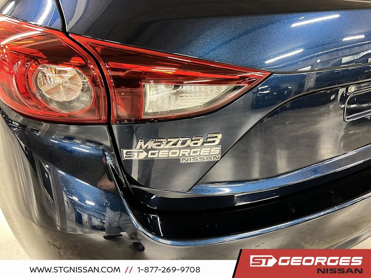 Mazda Mazda3 Sport 2018 Bleu Saint-Georges - photo #15