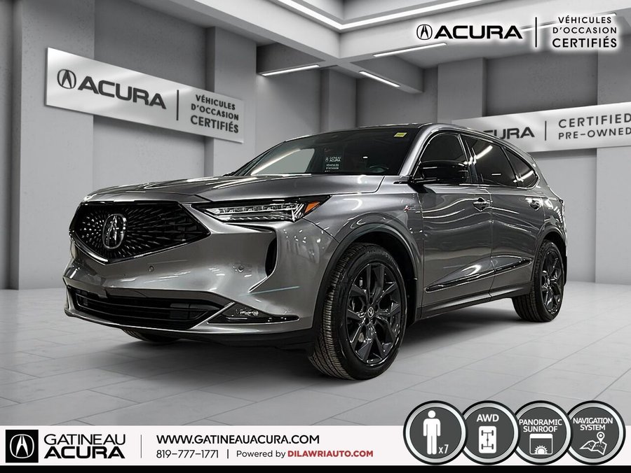 Acura MDX *** 7 PASSAGERS *** 2022 Gris
