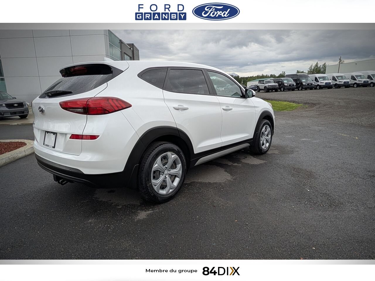 2021 Hyundai Tucson White Granby - photo #6