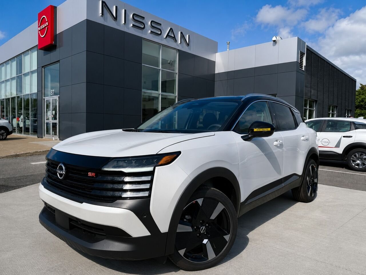 NISSAN Kicks KICKS SR PRIVIL GE 2026 Blanc d'Aspen triple couche/Noir intense Châteauguay - photo #0