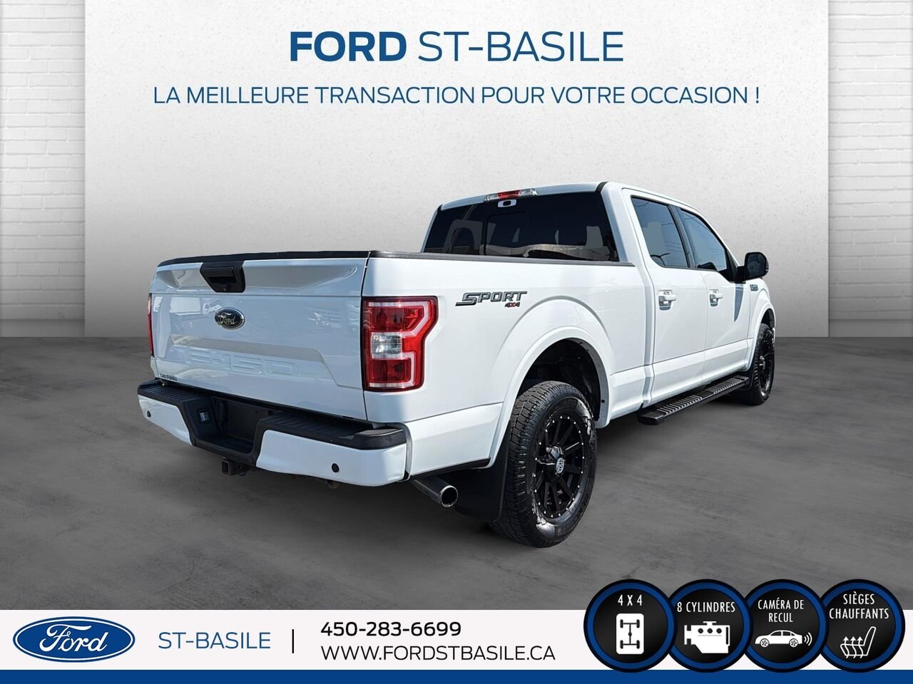 2020 Ford F-150 White Saint-Basile-le-Grand - photo #7