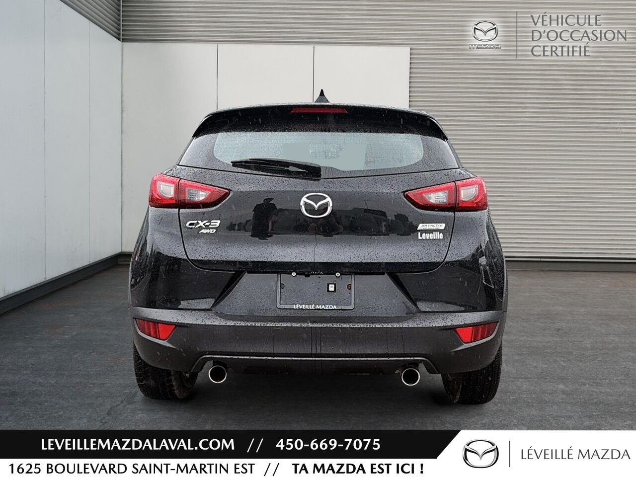 Mazda CX-3 Traction avant 4 portes GS 2016 Noir Laval - photo #5