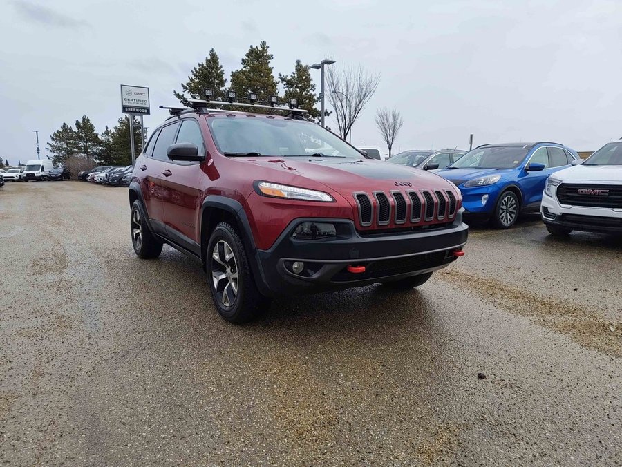 2017 Jeep Cherokee 2017 Red