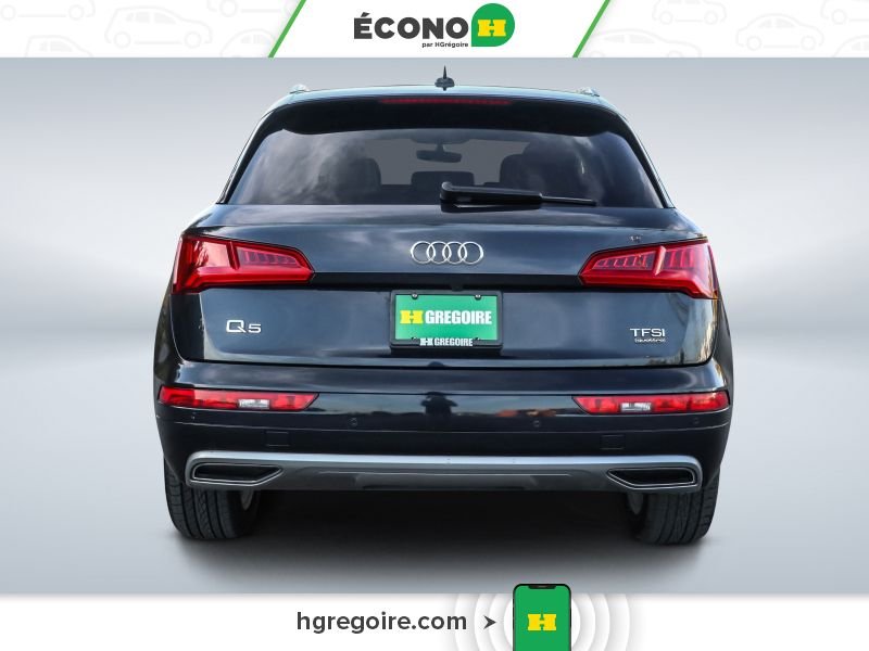 Audi Q5 723088 | Progressiv AWD AUTO A/C CUIR TOIT NAV MAGS CAM REC 2018 Noir Laval - photo #6