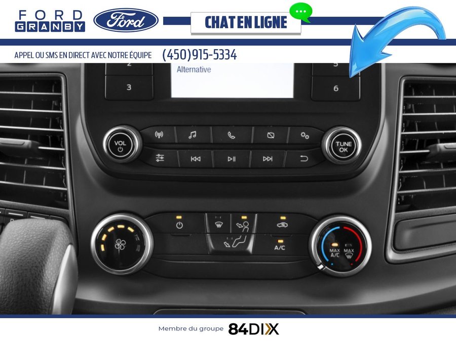 Ford Transit fourgon utilitaire T-250 TI toit moyen 148 po PNBV de 9 070 lb 2026 Blanc Oxford
