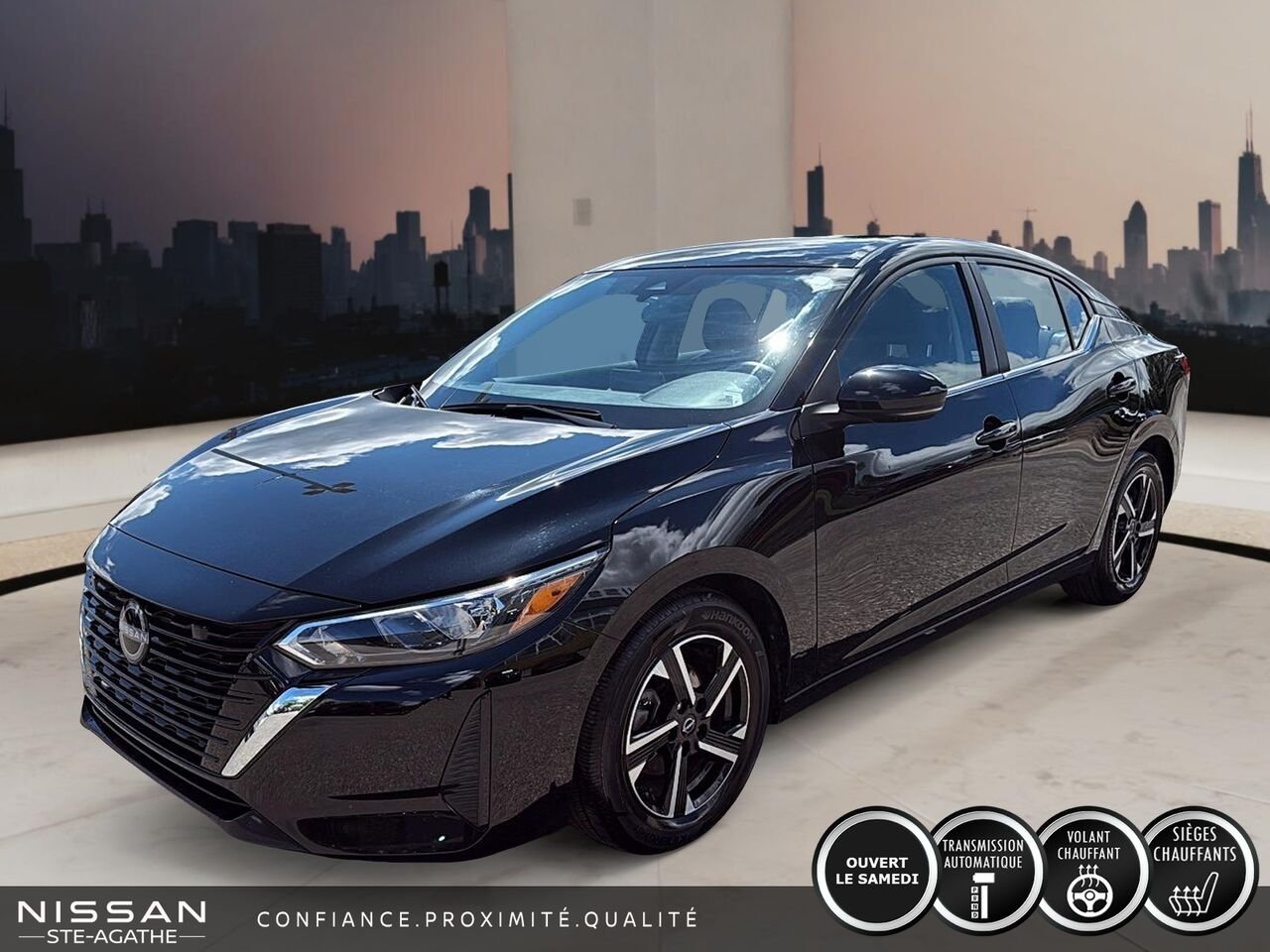 2024 Nissan Sentra SV CVT Black Saint-Jérôme - photo #0