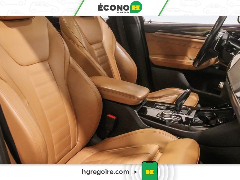 BMW X3 727822A | xDrive30i AUTO A/C CUIR TOIT NAV MAGS CAM BLUETOOT 2021 Noir Laval - photo #26