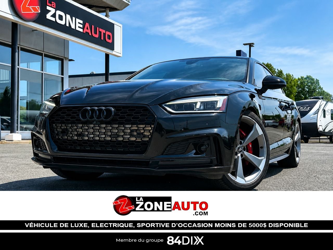 Audi S5 Sportback Technik 2019 Noir Granby - photo #0