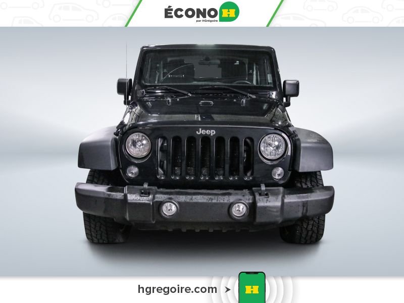 Jeep Wrangler 2017 Noir Blainville - photo #1