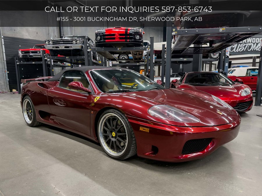 2004 Ferrari 360 2004 Red