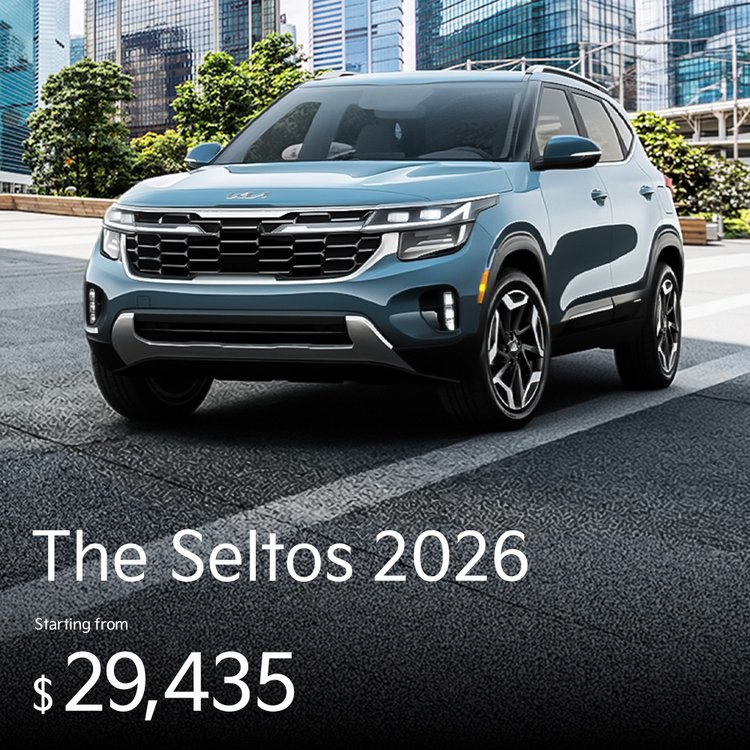 Kia promo mai Seltos 2026 EN