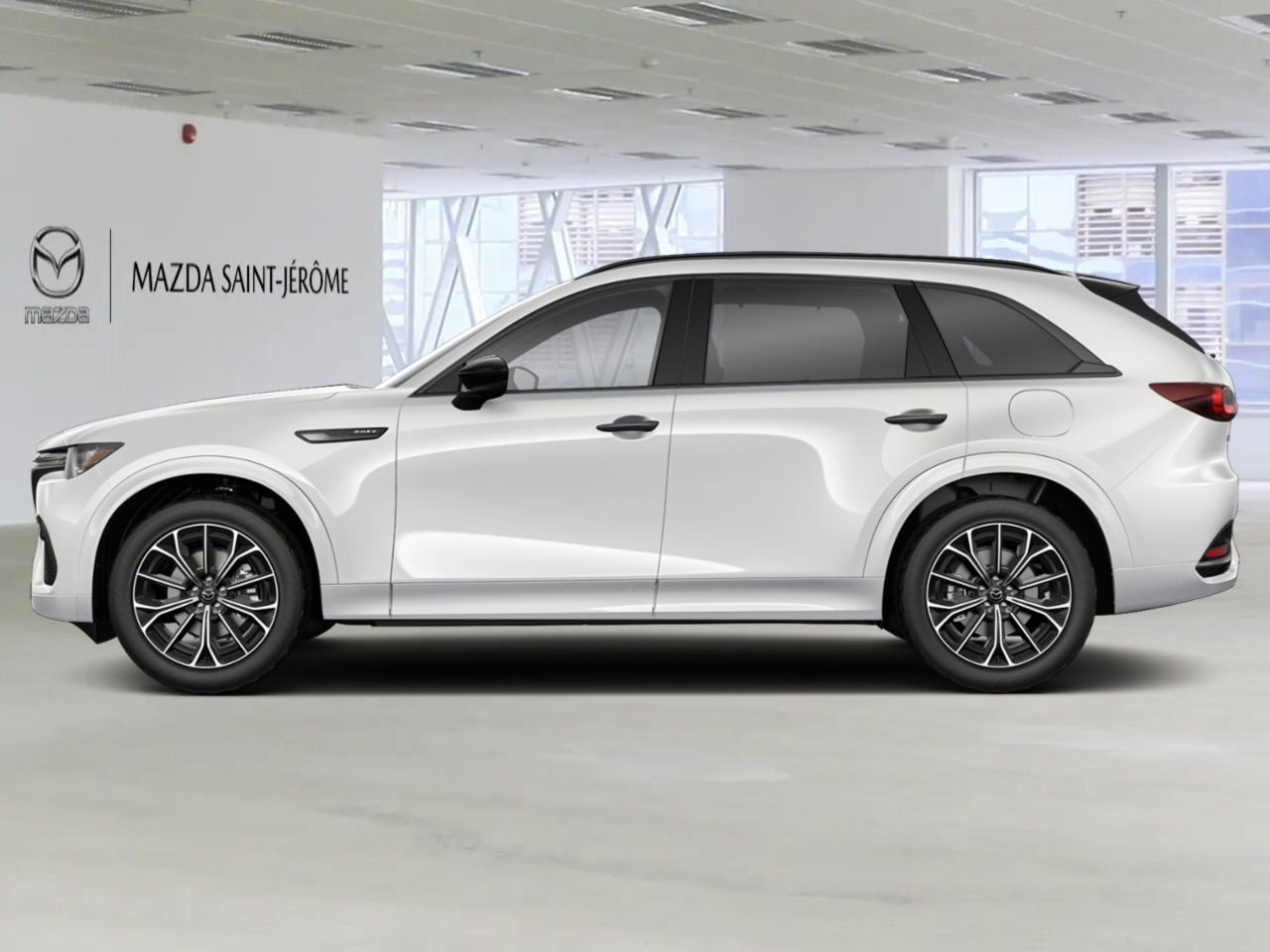 2026 MAZDA CX-70 PHEV GT TI Rhodium White Metallic Saint-Jérôme - photo #1