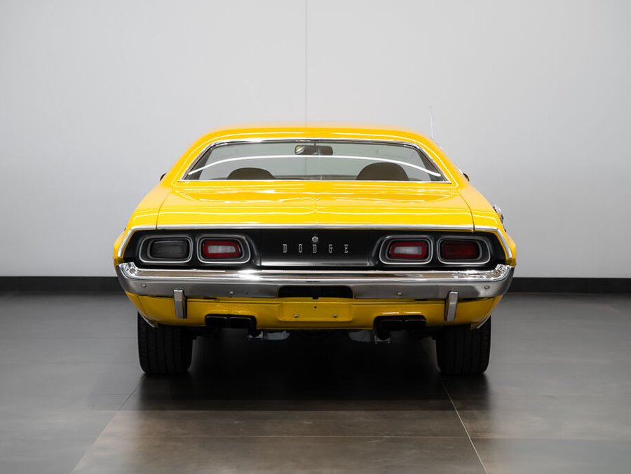 Dodge Challenger 1972 1972 Jaune