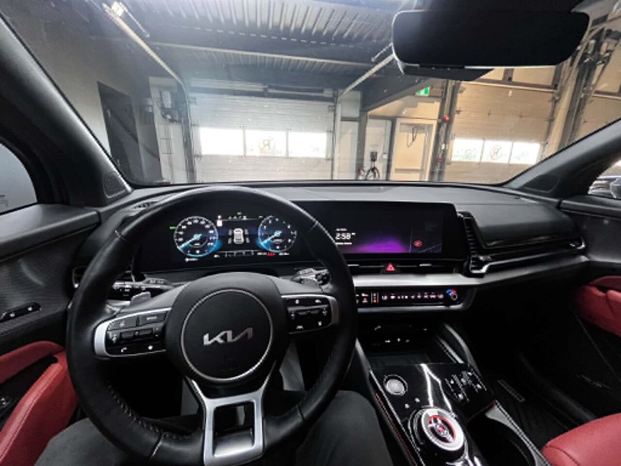 Kia Sportage hybride rechargeable 2023 Gris Blainville - photo #17