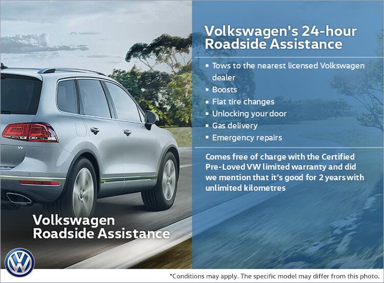 Roadside assistance VW