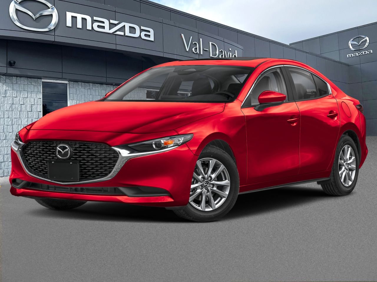 Mazda Mazda3 GS TI i-ACTIV BA 2026 Rouge vibrant cristal métallisé Val-David - photo #0