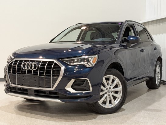 Audi Q3 Komfort 45 TFSI quattro/Cuir/Toit panoramique 2020 Bleu foncé