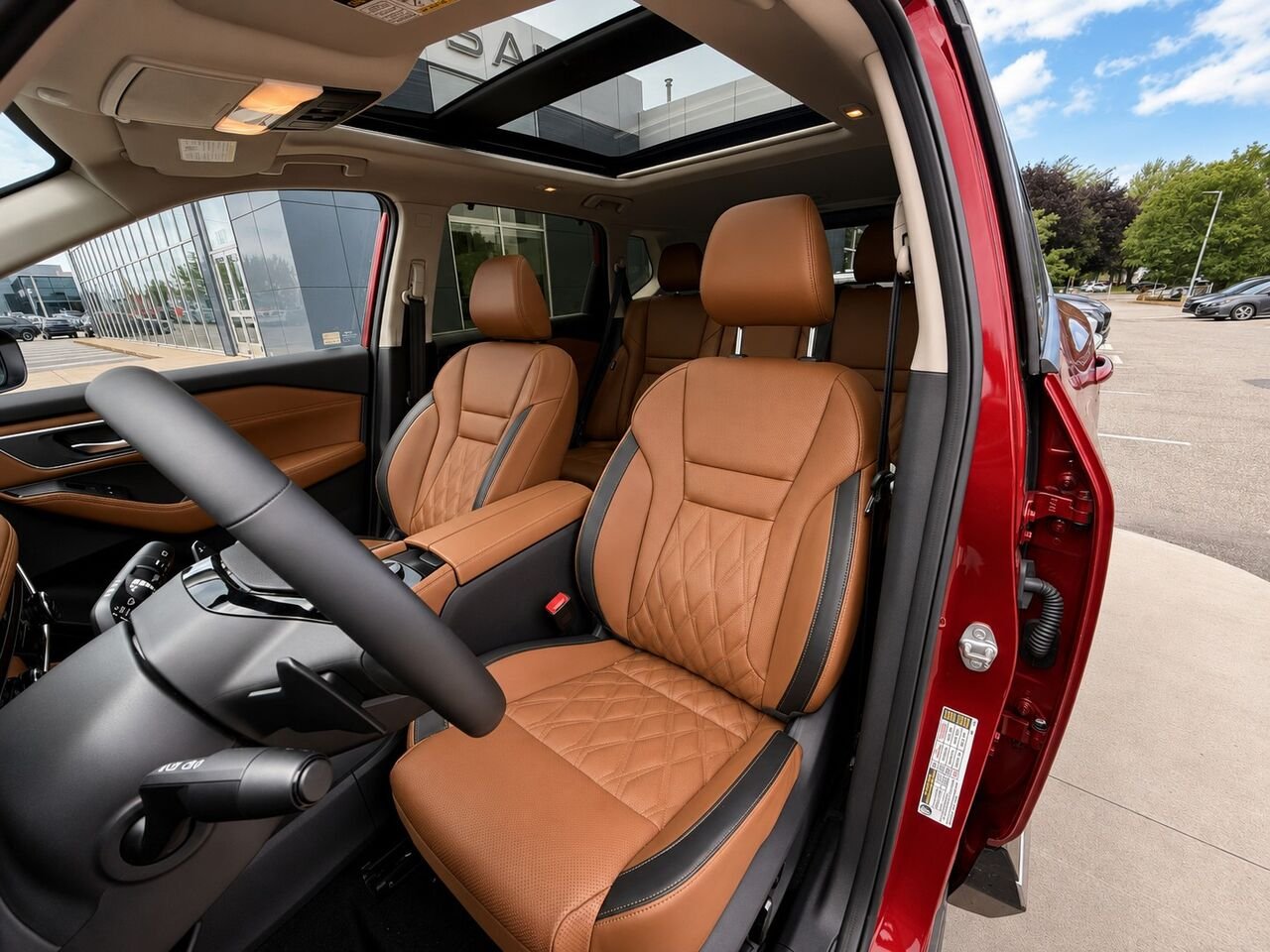 2026 NISSAN Rogue ROGUE PLATINE Scarlet Ember Tintcoat Châteauguay - photo #10
