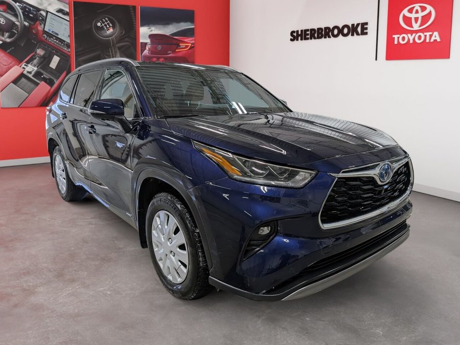 Toyota Highlander Hybride 2023 2023 Bleu heliographique
