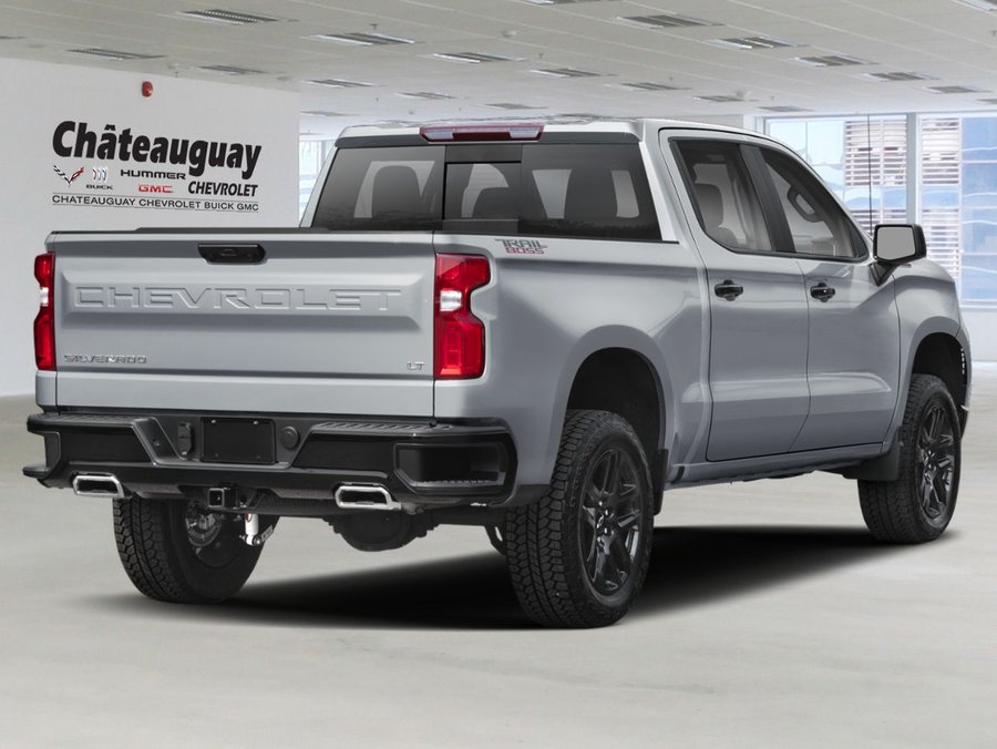CHEVROLET Silverado 1500 LT Trail Boss cabine multiplace 4RM 157 po 2026 Gris sterling métallisé
