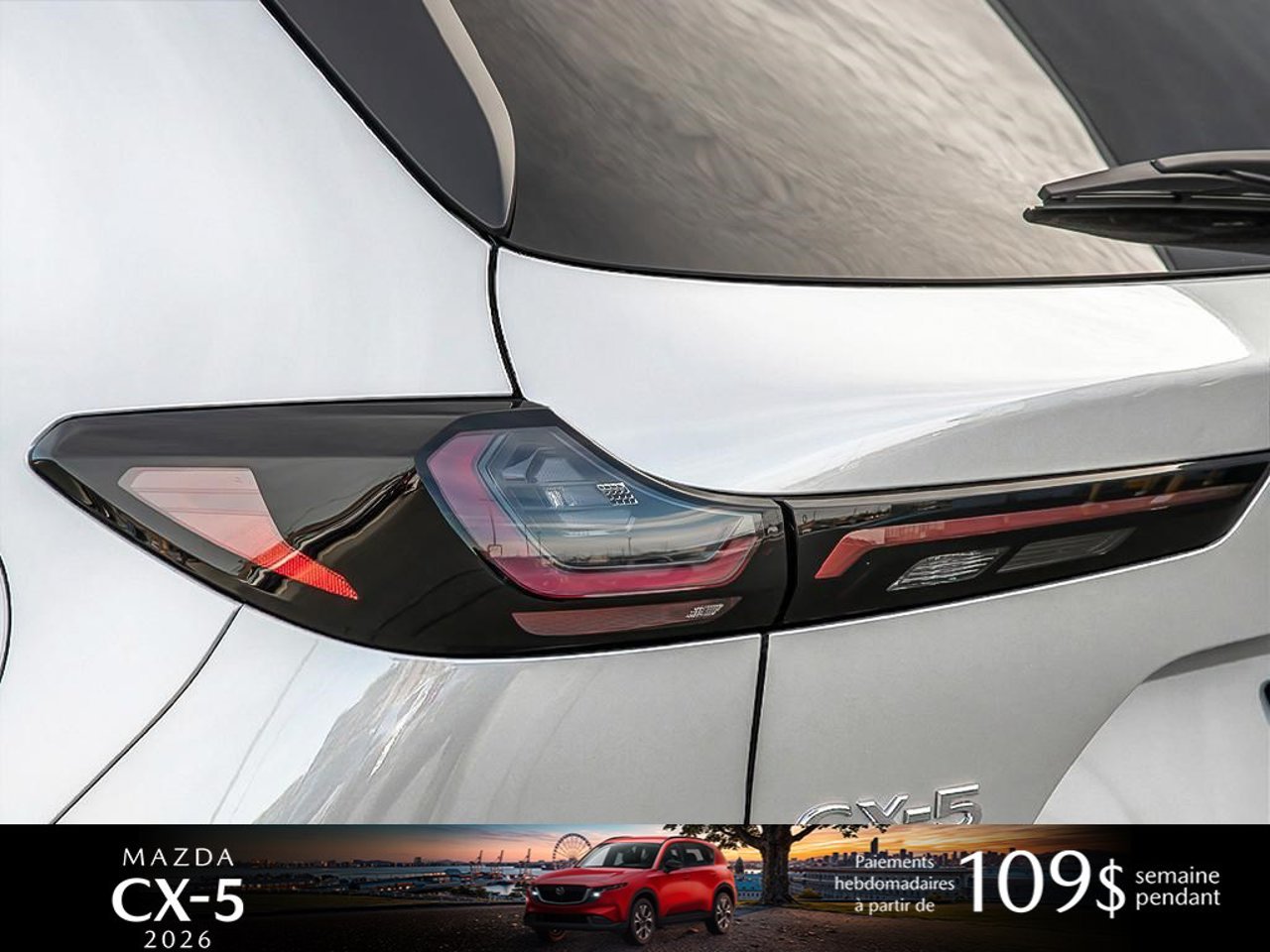Mazda CX-5 JM3KMBHA3T0118111 2026 Blanc rhodium métallisé Mirabel - photo #9