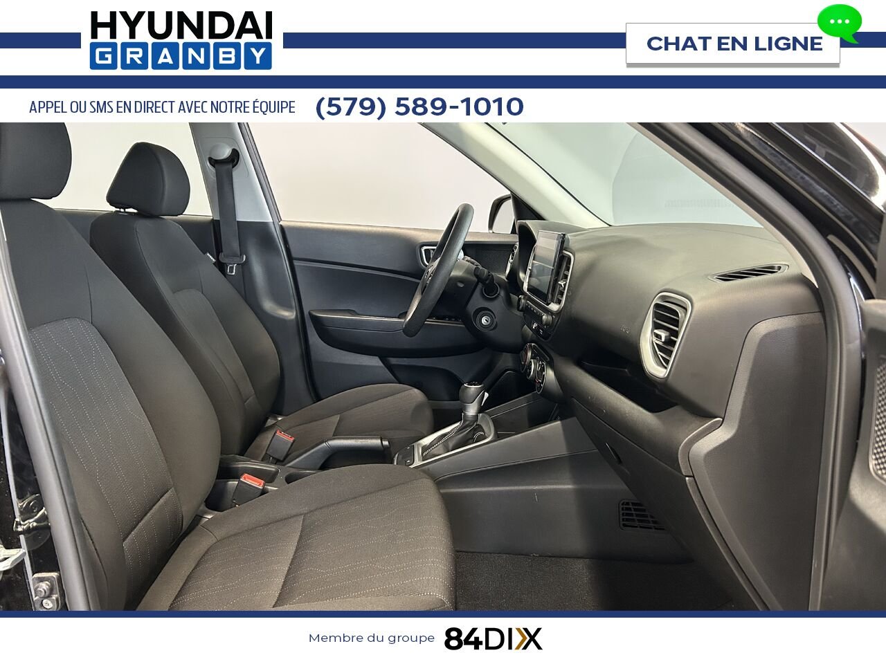 Hyundai Venue 2024 Noir Granby - photo #21