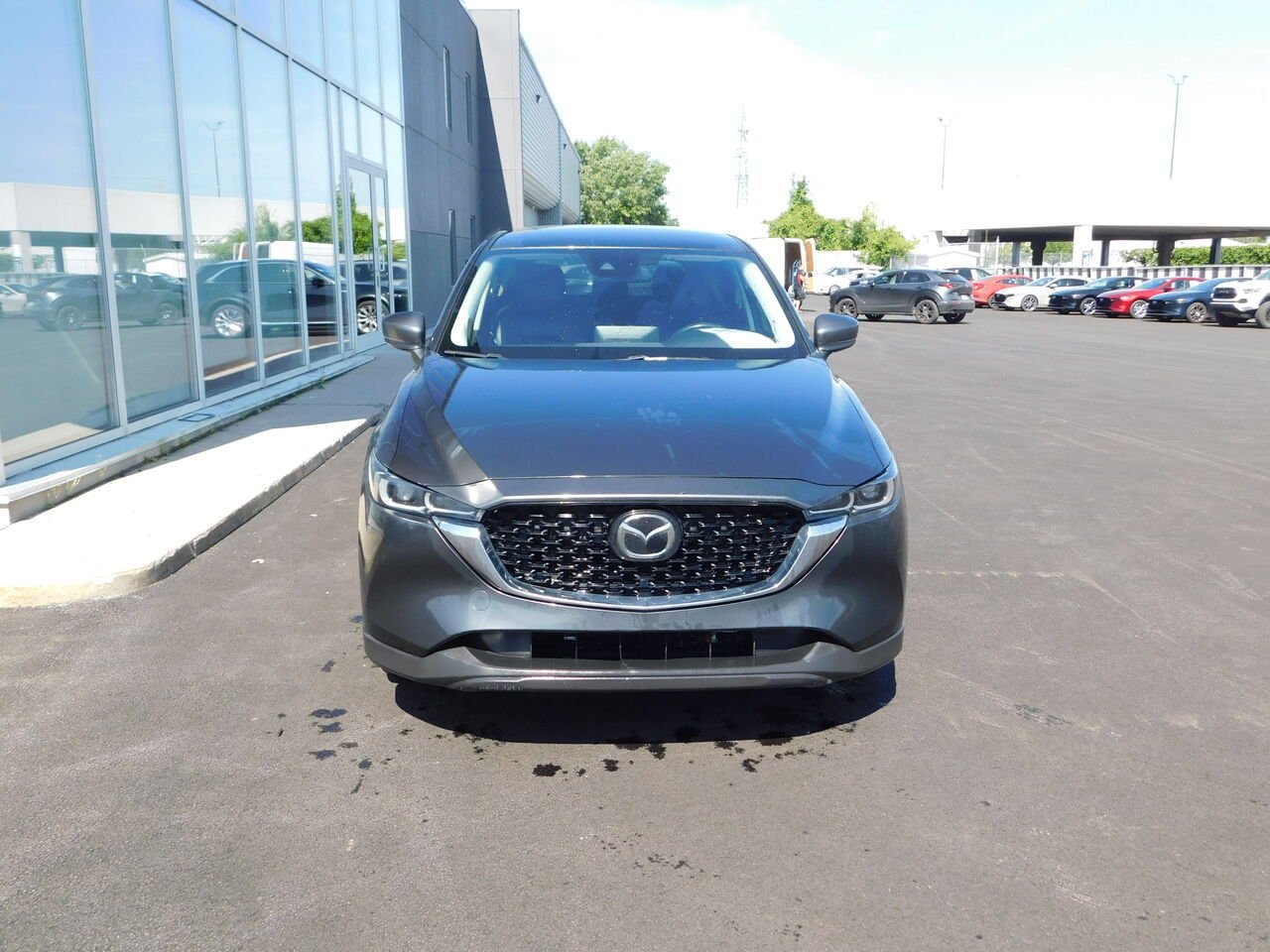 2022 Mazda CX-5 GS TI Silver Gatineau - photo #1