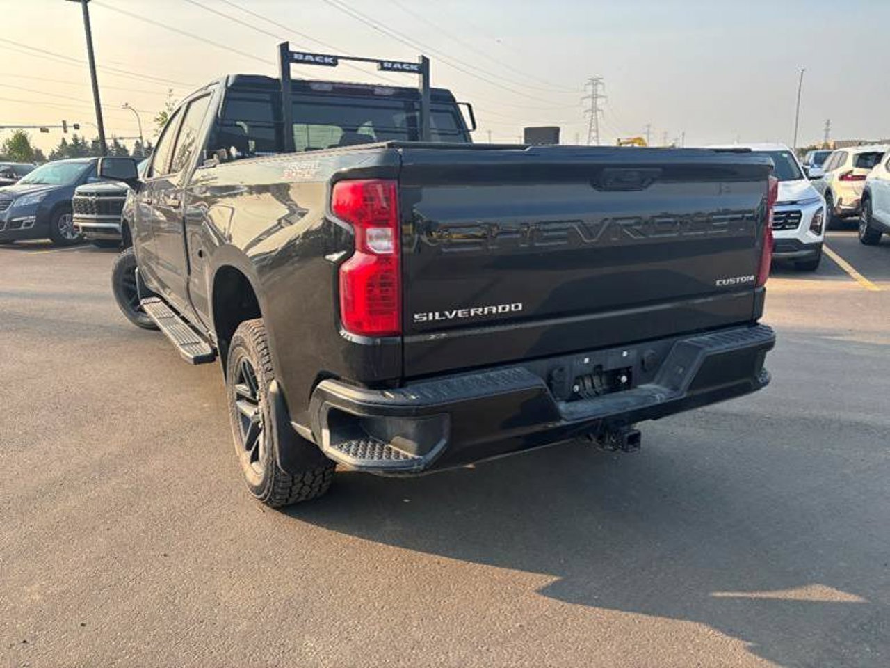 2024 Chevrolet Silverado 1500 4WD Crew Cab 157 Custom Trail Boss Black Sherwood Park - photo #4