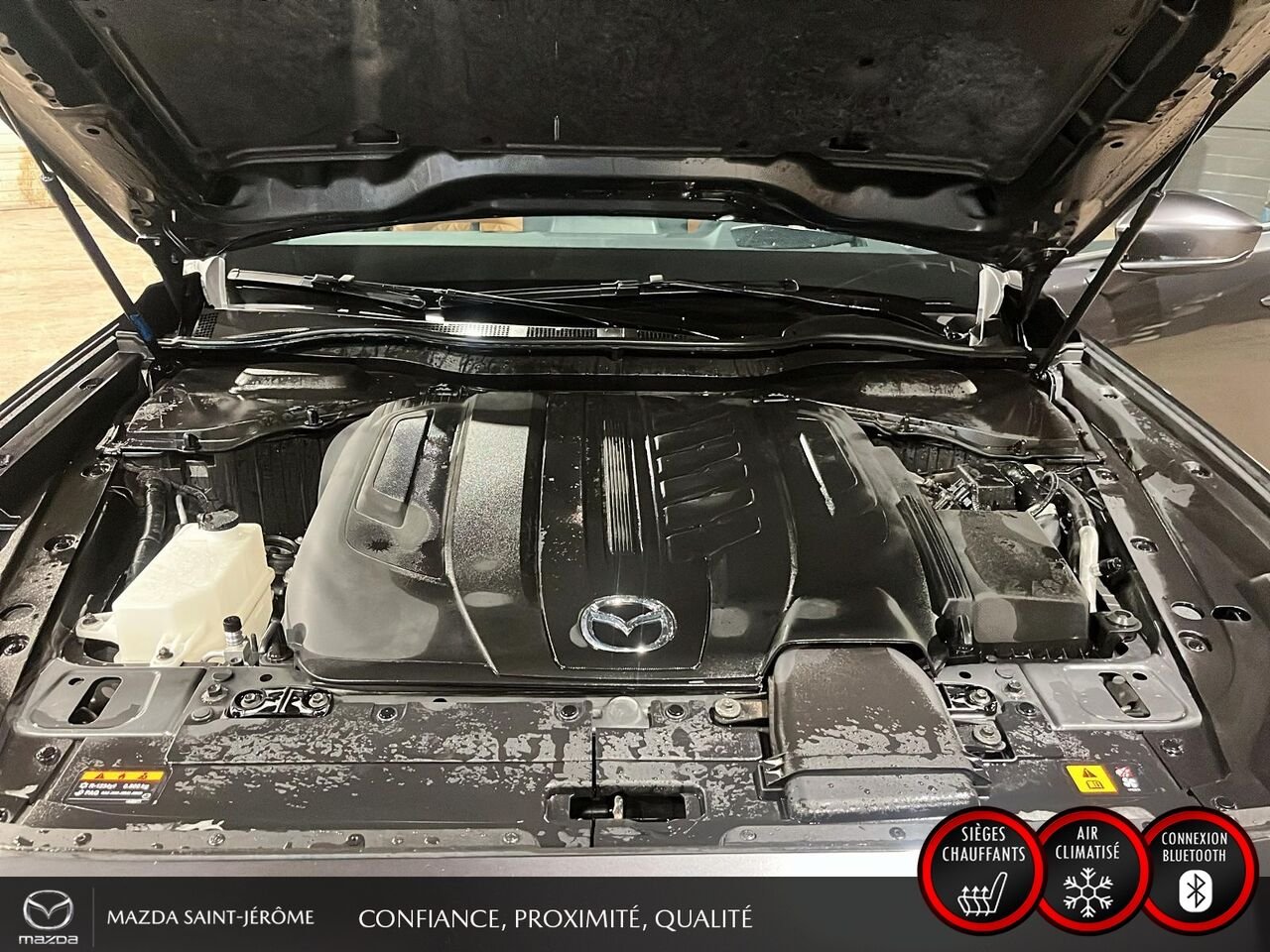 2024 Mazda CX-90 hybride léger Signature | TOIT PANORAMIQUE | AWD | CUIR | SIEGES CAPITAINES | Grey Saint-Jérôme - photo #26
