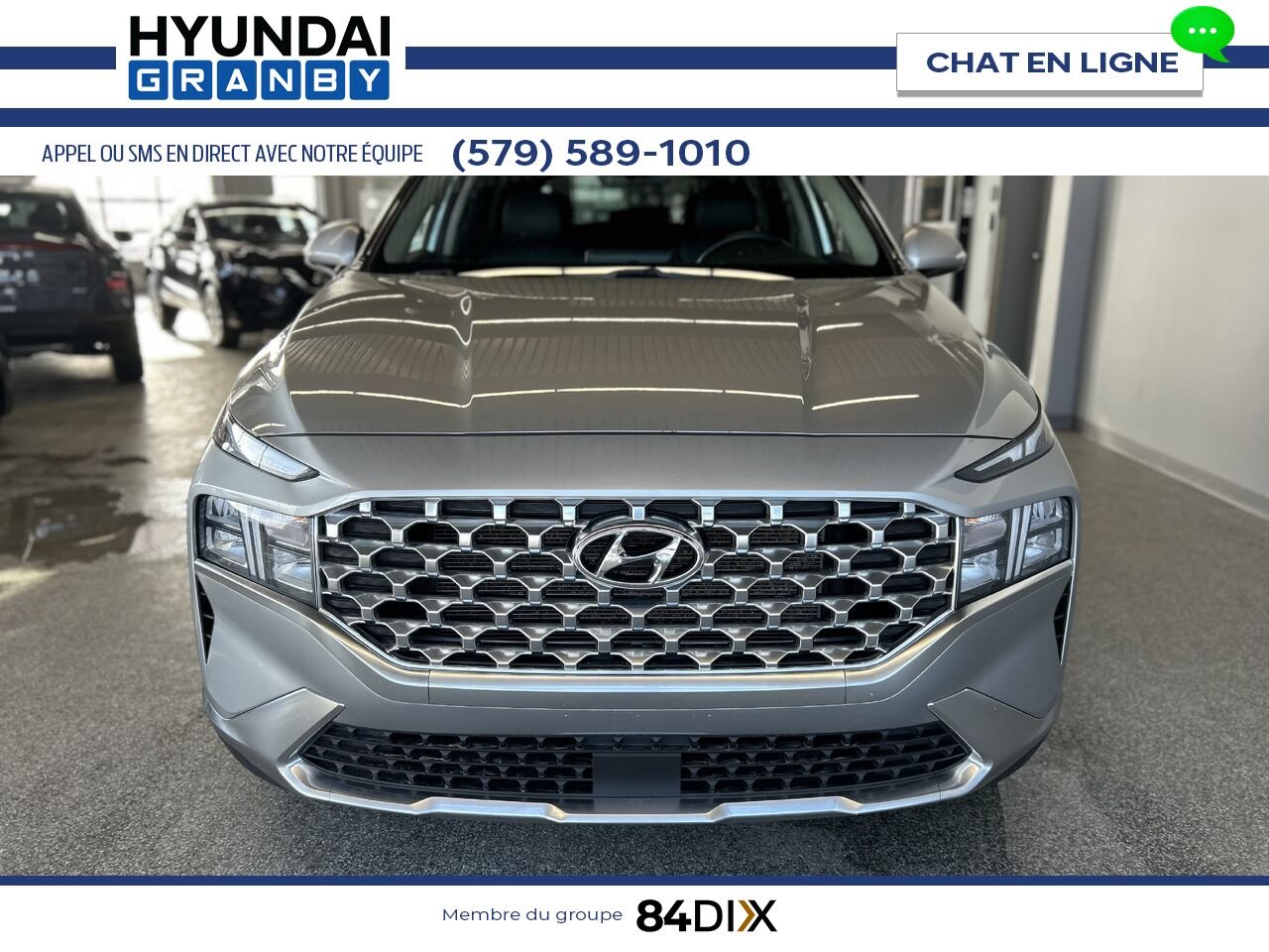 Hyundai Santa Fe 2022 Argent Granby - photo #2