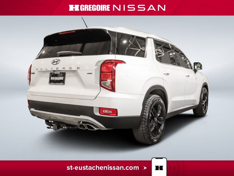 Hyundai Palisade SE4417 | Essential AWD DEM. A DISTANCE 8 PASSAGERS 2020 Blanc Laval - photo #8