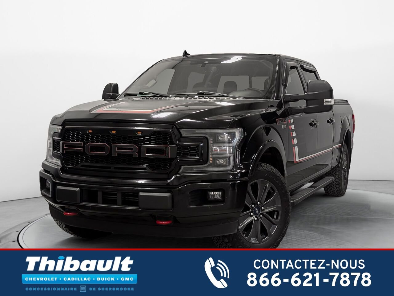 Ford F-150 LARIAT SPORT FX4 Moteur 3.5L 2018 Noir Sherbrooke - photo #0