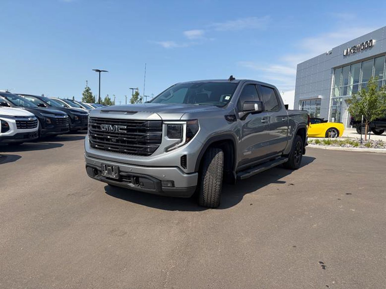 2024 GMC Sierra 1500 4WD Crew Cab 147 Elevation Grey Sherwood Park - photo #2